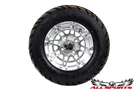 10" HD3 on 18" Duro Scorcher Tires - Silver