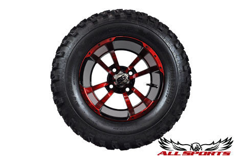 12" ITP Stormtrooper on 23" Slasher Tires - Red