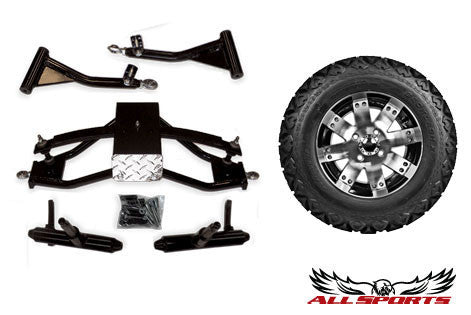 Backlash on 12" Buckshot Wheel & Precedent 6" A-Arm Combo