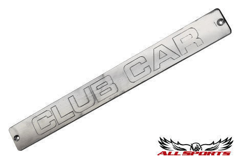 Club Car DS Billet Name Plate