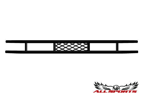 Club Car DS Black Mesh Rear Bumper