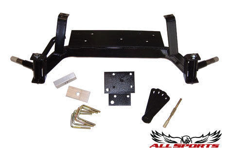 E-Z-Go 5" Drop Axle w/ Spindles Lift Kit