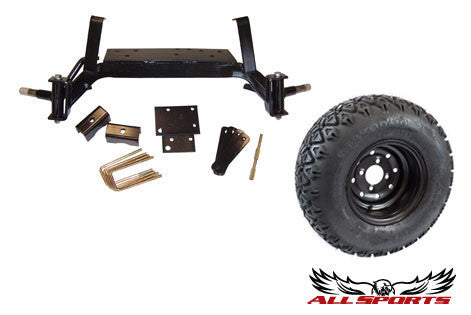 EZ-Go New Style Drop Axle Lift  w/ 10" MOD on 22" STI ATX Trail