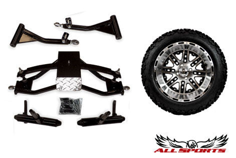 Backlash on 14" Megastar Wheel & Precedent 6" A-Arm Combo