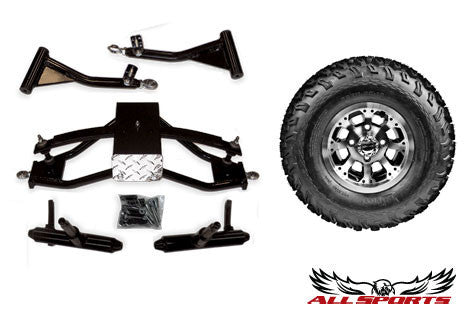 Pro Fit on 10" Octo Wheel & Precedent 4" or 6" A-Arm Combo