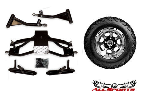 Backlash on 12" Revolver Wheel & Precedent 6" A-Arm Combo