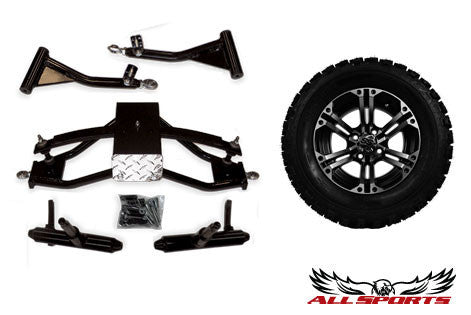 23" Slasher All Trail on ITP 212 Machined Rims  & Precedent 6" A-Arm Combo