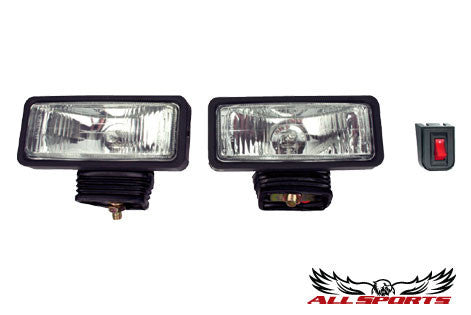 2" x 6" Clear Driving Lights
