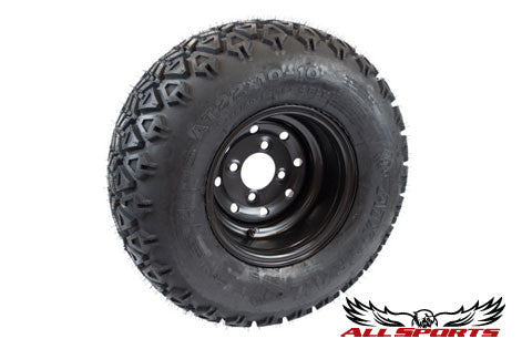 Black Steel Wheel STI ATX TRAIL