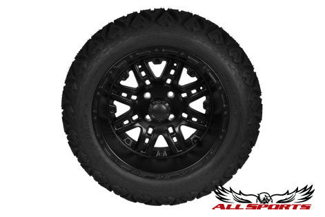 14" Megastar on 23" Backlash X - Flat Black