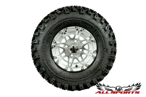 10" HD3 Silver on 22" Slasher Tires