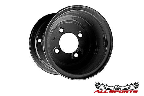 Black Steel 10" Wheel
