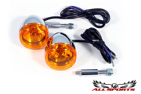 Chrome Turn Signal Lights