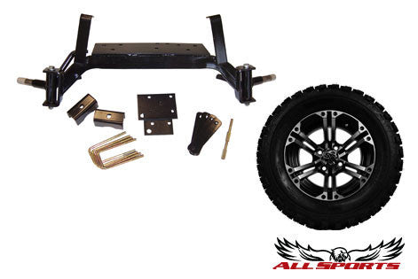 E-Z-GO New Style Drop Axle w/ 12" ITP SS212 on STI ATX Trail
