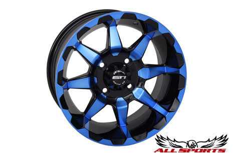 STI HD6 Radiant 10" Wheel - Blue