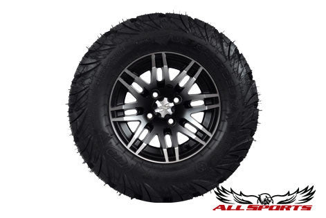 12" ITP SS316 on 23" ITP Ultracross Tires - Machined