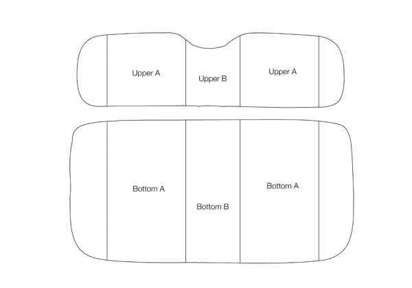 Rear Seat Kit Covers